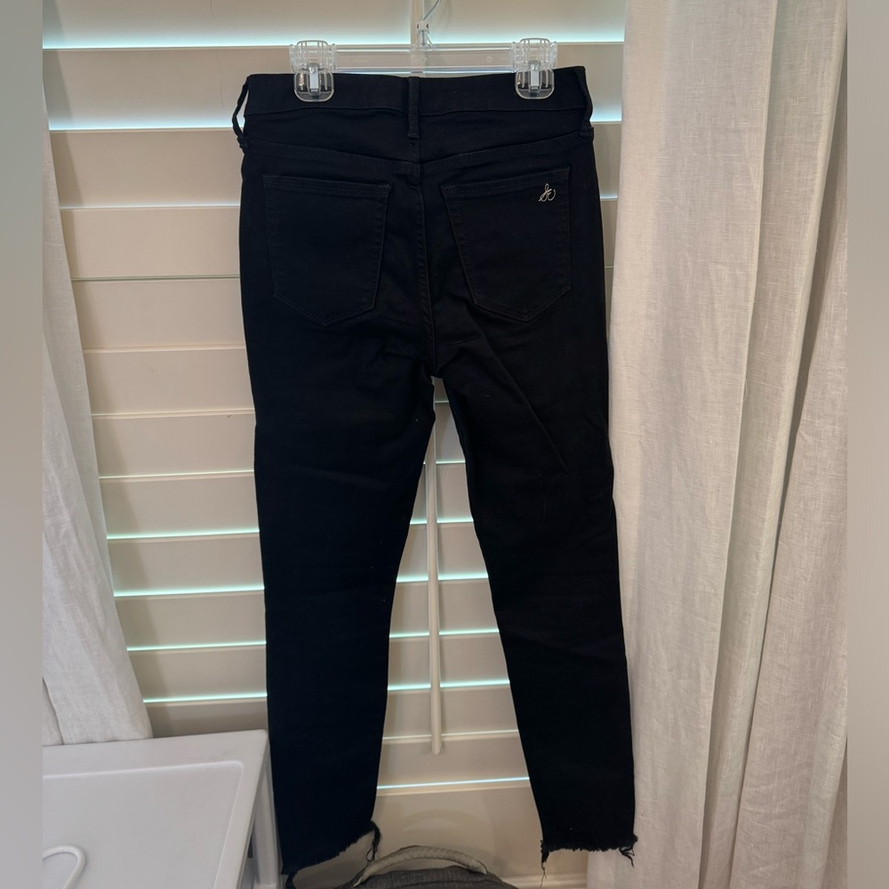 Sam Edelman The Stiletto High Rise Skinny Ankle Black Jeans